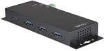 StarTech 4 Port USB C Hub 10Gbps - Metal Industrial USB Type-C Hub (HB31C3A1CME)