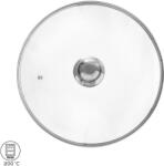 ORION üveg fedő, 28 cm, rozsdamentes acél fogantyúval (122582)