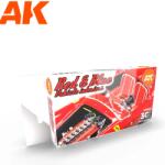 AK Interactive Red And Blue Vehicle Interiors akrilfesték készlet 6x 17ml (AK11685)