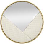 Mauro Ferretti fali tükör, Sharon modell, steppelt bőr részletek, 80x3cm (0661330000)