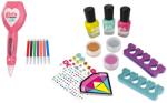 Interaktivna Zabava Szépségkészlet 2 az 1-ben Girl's Creator - Tetoválás és manikűr, tetováló ceruzával