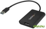StarTech USB 3.0 DisplayPort Átalakító Fekete 20cm USB32DPES2 (USB32DPES2)