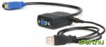 StarTech VGA/D-Sub Elosztó Fekete 15cm ST122LE (ST122LE)