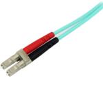 StarTech Fiber Optic LC/UPC Fiber Optic SC/UPC Összekötő Kék 1m A50FBLCSC1 (A50FBLCSC1)