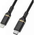 OtterBox USB 2.0 Type C Lightning Töltő/adat Fekete 1m 78-52551 (78-52551)
