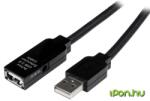 StarTech USB Hosszabbító Fekete 35m USB2AAEXT35M (USB2AAEXT35M)