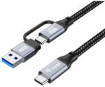 Equip USB 3.2 Type C Összekötő Fekete 1m 128431 (128431)