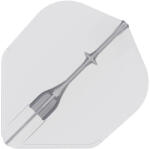 L-style Fluturasi darts L-Style L3 Forma EZ alb cu protector tija integrata (LS252)