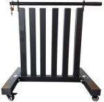 Sveltus súlyzótartó állvány, zárható 72 cm x 50 cm x 77 cm