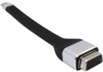 i-tec USB 3.1 Type C VGA/D-Sub Átalakító Fekete 10cm C31FLATVGA60HZ (C31FLATVGA60HZ)