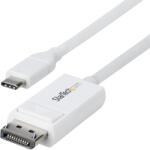 StarTech USB 3.0 Type C DisplayPort 1.2/1.2a Átalakító Fehér 2m CDP2DP2MBW (CDP2DP2MBW)