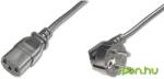 ASSMANN 230V IEC Tápkábel Fekete 2.5m AK-440100-025-S (AK-440100-025-S)