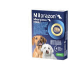 Elanco Milprazon chewable Dog 2.5mg 25mg ( 5 kg), 4 tablete