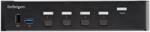 StarTech 4 Port HDMI KVM Switch - Single Monitor 4K 60Hz Ultra HD HDR (SV431HU34K6)