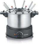 Severin FO 2470 Fondue készlet ezüst / fekete (2470)