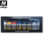 Vallejo Basic Colors festék készlet 8x 17ml (VAL71174)