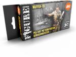 AK Interactive Figure Waffen SS Pea Dot Pattern/Dot44 (Erbsenmuster) akril festék készlet 6x 17ml (AK11623)