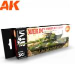 AK Interactive Merdc Camouflage Colors akrilfesték készlet 8x 17ml (AK11653)