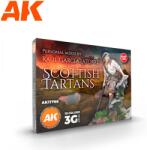 AK Interactive Signature Set - Raúl García Latorre - Scottish Tartan akrilfesték készlet 18x 17ml (AK11766)