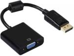 BlackBird DisplayPort 1.2/1.2a VGA/D-Sub Átalakító Fekete 10cm BH1306 (BH1306)