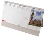 REALSYSTEM 2026 Európa 7961 képes papír hátlapos álló asztali naptár (7961-99) - officedepot