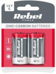 Rebel Baterie Greencell R14 Blister 2 Buc (bat0083b) Baterie reincarcabila