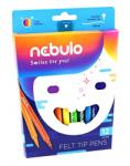 Nebulo vízbázisú 12 db színes filctoll készlet (NFT-848) - officedepot