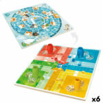  Liba- és Parcheesi-testület CB Games 25 x 1 x 25 cm (25 Darabok) (6 egység)