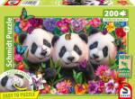 Schmidt Spiele Puzzle pentru copii Schmidt din 200 piese - Trio de panda (56578) Puzzle