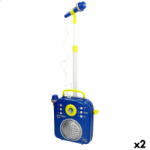  Hangszóró Karaoke Mikrofonnal Bontempi 2 egység