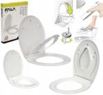 TOYA Lassan Ereszkedő Kihúzható Wc-ülőke 2 az 1-ben+ Gyerek Wc-ülőke Fala 75471 (75471)