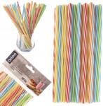 Orion 50x Szívószálak Műanyag csövek többször felhasználható italok koktélok (8592381185138)