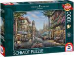 Schmidt Spiele Puzzle Schmidt din 1000 de piese - Spanish Cafe (58780) Puzzle