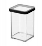 Rotho Ételtároló doboz Rotho Loft 1L fekete szegély (1160408080)