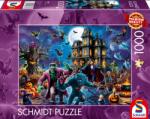 Schmidt Spiele Puzzle Schmidt din 1000 piese - Noaptea de Halloween (58871) Puzzle