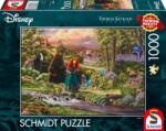 Schmidt Spiele Puzzle Schmidt din 1000 piese - Merida, inimă curajoasă (58039) Puzzle