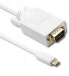 Qoltec Usb 3.1 C típusú (apa) Vga (apa) kábel, Full Hd (50418)
