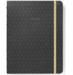 Filofax , Holdfényes jegyzetfüzet, A5, fekete