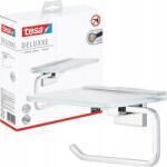 tesa WC-papír tartó polccal öntapadós Tesa Deluxxe Fém (40401-00000-00)