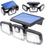 Masterled LED-es napelemes kerti lámpa kültéri 15W IP65 mozgásérzékelő (7307)