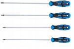 BGS technic Torx csavarhúzó T15-T30 Bgs 4 db 250 mm Ergonomikus hosszú markolat (74541)