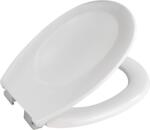 WENKO Savio Wc-ülőke, Duroplast, Műanyag Zsanéros, Lecsapódásgátlós, Fehér