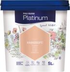 Poli-Farbe Platinum színes beltéri falfesték H30 Habszegfű, 5l