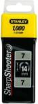 Stanley Tűzőkapocs 14 Mm 1000 Db Stanley