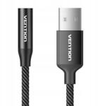 Vention Gome külső Usb Vention hangkártya 1m, 3.5mm, fekete, plug & play (6922794790070)