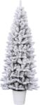 DekorTrend műfenyő kaspóban 120cm havas