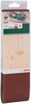 Bosch Csiszolószalag 3db 75x533mm G: 100 Szorítókengyeles (2609256219)