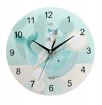 JVD Kék Falióra Jvd HJ108 Gyerek Csendes, Elemmel Olvasható (HJ108)