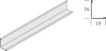  Rigips Ql Falprofil 19x24x3000mm álmennyezet Tartószerkezeti Elem