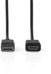 Nedis CCGL37101BK20 DisplayPort dugó - HDMI dugó kábel 4K30Hz, 2m (CCGL37101BK20)